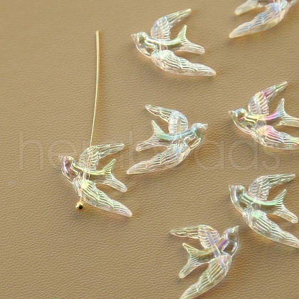 Acrylic Beads X-PW-WGE644D-01-1