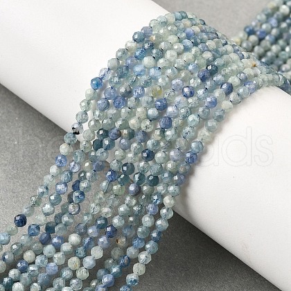 Natural Kyanite/Cyanite/DistheneBeads Strands G-G259-D04-2mm-1