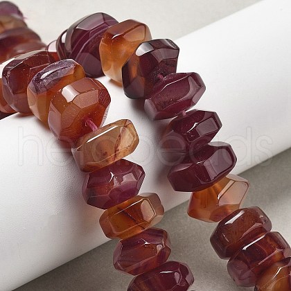Natural Agate Beads Strands G-K392-A15-1