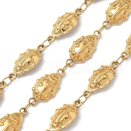 304 Stainless Steel Insects Link Chains CHS-U004-01A-G-1