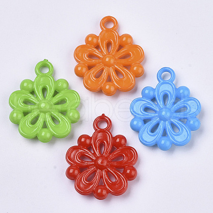 Opaque Acrylic Pendants SACR-N008-075-1