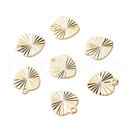 Brass Charms KK-F831-025G-RS-1