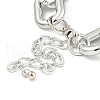 Chunky Aluminum Cable Chain Necklaces for Women NJEW-K261-01A-P-4