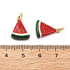 Brass Enamel Pendants KK-L237-029G-03-2