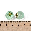 Transparent Glass Apple Pendants X1-DGLA-E004-16L-3