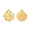304 Stainless Steel Pendants STAS-A075-13G-2
