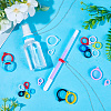 CRASPIRE 36Pcs 18 Style Silicone Pendant SIL-CP0001-10-4