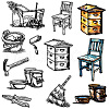 Plastic Stamps DIY-WH20018-0229-1