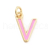 Rack Plating Brass Pendants KK-C065-02V-G-1