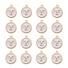 Golden Plated Alloy Charms ENAM-S118-01Y-2