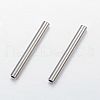 304 Stainless Steel Tube Beads STAS-P128-06-1