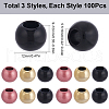 SOFPLATE 300Pcs 3 Styles Acrylic & ABS Plastic European Beads DIY-SP0001-14-2