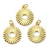 Brass Pendants KK-K341-08G-1