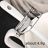 4Pcs Brass Micro Pave Clear Cubic Zirconia Finger Rings & Brass Finger Rings Set FS-WG9B944-01-3