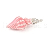 Alloy Enamel Pendants PALLOY-S050-05B-P-2