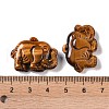 Natural Tiger Eye Carved Pendants G-I361-05A-3