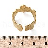 304 Stainless Steel Open Cuff Ring RJEW-C067-23G-4
