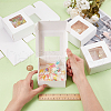 Paper Candy Storage Box CON-WH0084-95B-3