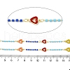 Brass Heart Link Chains CHS-H112-05G-3