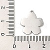 Non-Tarnish 304 Stainless Steel Pendants STAS-Q301-20P-3