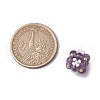Natural Amethyst & Glass Seed Cluster Beads PALLOY-MZ00591-03-2