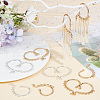 HOBBIESAY 24Pcs 2 Colors Alloy Ear Cuff Findings FIND-HY0002-79-5