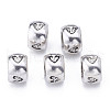 Tibetan Style Alloy European Beads TIBE-S319-135AS-RS-2