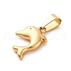304 Stainless Steel Pendants STAS-U043-20G-2