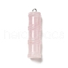 Natural Rose Quartz Pendants G-I340-A15-2