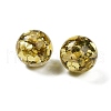Transparent Resin with Paillette Beads RESI-G110-02F-2