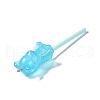 Luminous Translucent Resin Big Pendants RESI-D057-01-4