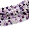 Natural Gemstone Round Bead Strands G-J303-20-4mm-1