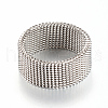 304 Stainless Steel Finger Rings MAK-R010-18mm-2