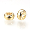 Brass Spacer Beads KK-R058-086G-1