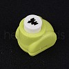 Random Single Color or Random Mixed Color Mini Plastic Craft Paper Punch Sets for Scrapbooking & Paper Crafts AJEW-L051-17-1