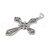Non-Tarnish 201 Stainless Steel Pendants STAS-S126-09P-2