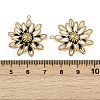304 Stainless Steel Enamel Pendants STAS-L290-14G-3