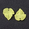 Autumn Theme Transparent Frosted Acrylic Pendants X-PAF002Y-17-3