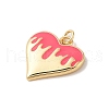 Rack Plating Brass Enamel Pendants KK-Z047-01D-RS-2