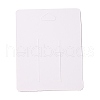 Paper Hair Clip Display Cards CDIS-F005-18A-2