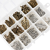 Tibetan Style Alloy Pendants TIBEP-TA0002-25-3