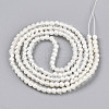Baking Painted Transparent Glass Beads Strands DGLA-N011-4mm-01-2