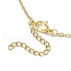 Crystal Stone Cage Pendant Necklaces NJEW-JN04759-04-4