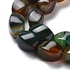 Natural Dragon Veins Agate Beads Strands G-G172-01M-4