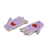 Alloy Enamel Pendants ENAM-J650-05P-3