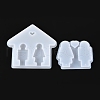 Couples Keychain Silicone Molds DIY-P019-04-3