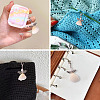 Angel Shell & Acrylic Pendant Decorations HJEW-TA00198-16