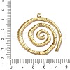 304 Stainless Steel Pendants STAS-P395-05G-3