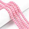 Handmade Polymer Clay Beads Strands X-CLAY-N008-053-02-5