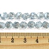 Electroplate Glass Beads Strands EGLA-K061-07A-PL02-4